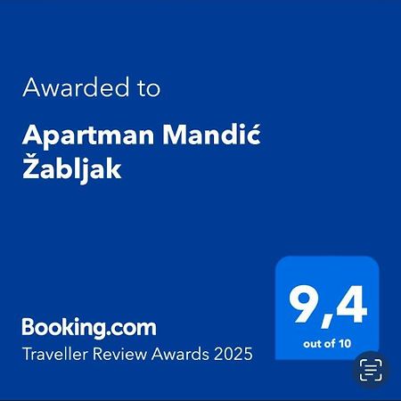 Apartman Mandic Zabljak Eksteriør bilde